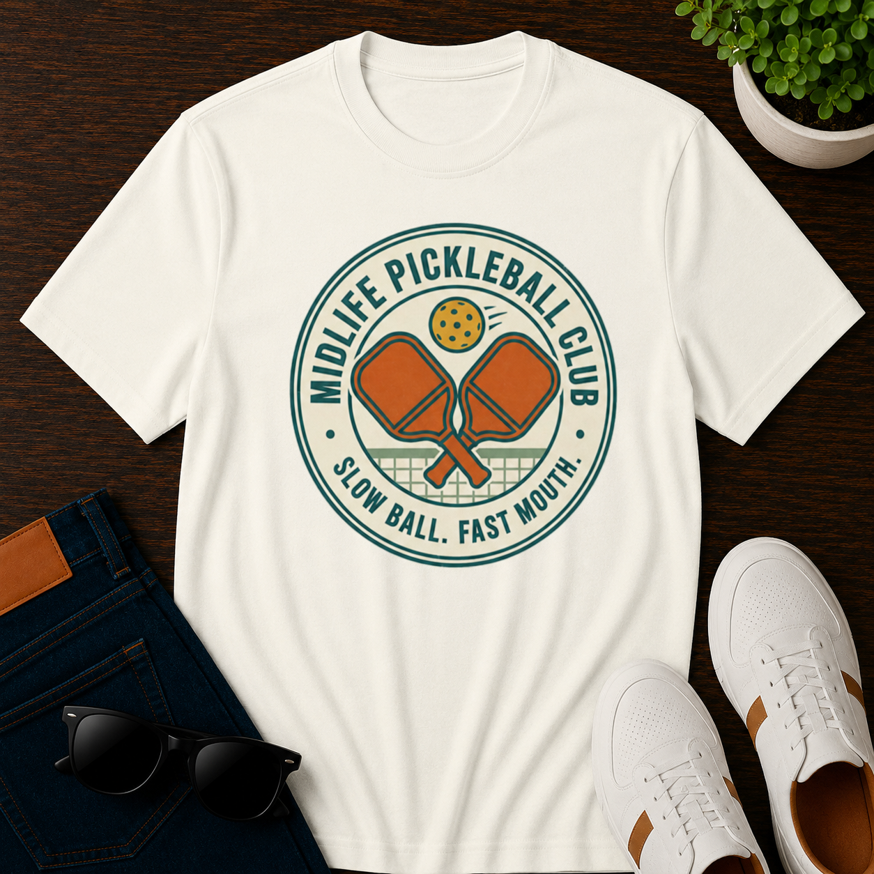 Midlife Pickleball Club Women's T-Shirt