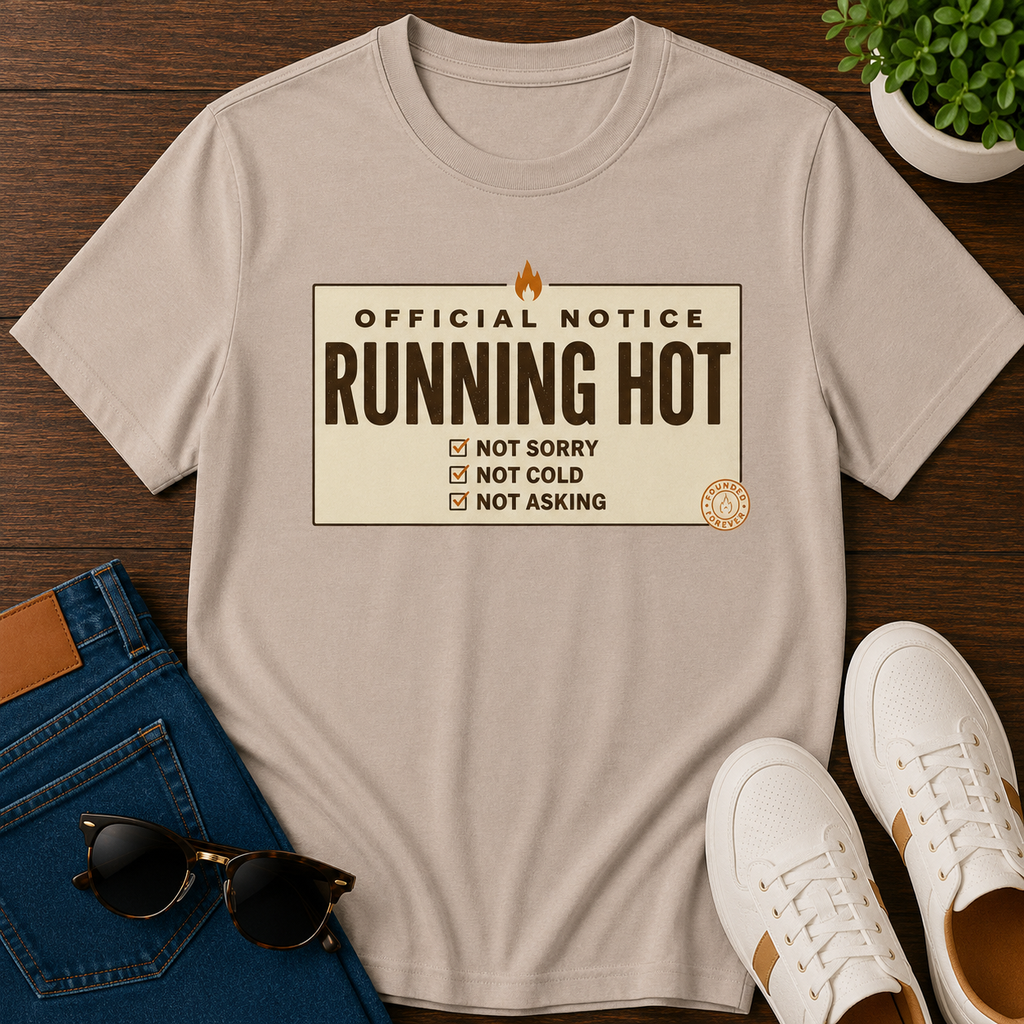 Running Hot Women's Relaxed T-Shirt